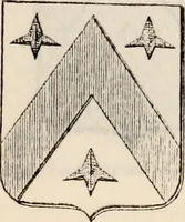 An illustration from Traité complet de la science du blason : à l'usage des bibliophiles, archéologues, amateurs d'objets d'art et de curiosité, numismates, archivistes, artistes, etc. (1880)