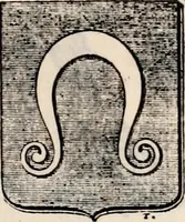 An illustration from Traité complet de la science du blason : à l'usage des bibliophiles, archéologues, amateurs d'objets d'art et de curiosité, numismates, archivistes, artistes, etc. (1880)