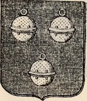 An illustration from Traité complet de la science du blason : à l'usage des bibliophiles, archéologues, amateurs d'objets d'art et de curiosité, numismates, archivistes, artistes, etc. (1880)