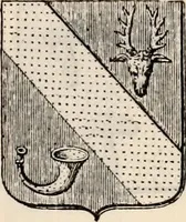 An illustration from Traité complet de la science du blason : à l'usage des bibliophiles, archéologues, amateurs d'objets d'art et de curiosité, numismates, archivistes, artistes, etc. (1880)