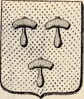 An illustration from Traité complet de la science du blason : à l'usage des bibliophiles, archéologues, amateurs d'objets d'art et de curiosité, numismates, archivistes, artistes, etc. (1880)