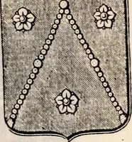 An illustration from Traité complet de la science du blason : à l'usage des bibliophiles, archéologues, amateurs d'objets d'art et de curiosité, numismates, archivistes, artistes, etc. (1880)