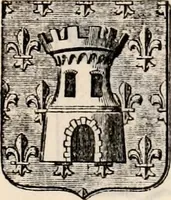 An illustration from Traité complet de la science du blason : à l'usage des bibliophiles, archéologues, amateurs d'objets d'art et de curiosité, numismates, archivistes, artistes, etc. (1880)