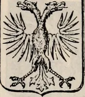 An illustration from Traité complet de la science du blason : à l'usage des bibliophiles, archéologues, amateurs d'objets d'art et de curiosité, numismates, archivistes, artistes, etc. (1880)