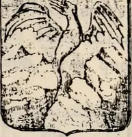 An illustration from Traité complet de la science du blason : à l'usage des bibliophiles, archéologues, amateurs d'objets d'art et de curiosité, numismates, archivistes, artistes, etc. (1880)