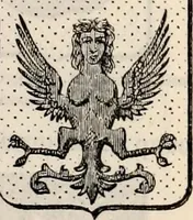 An illustration from Traité complet de la science du blason : à l'usage des bibliophiles, archéologues, amateurs d'objets d'art et de curiosité, numismates, archivistes, artistes, etc. (1880)