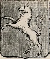 An illustration from Traité complet de la science du blason : à l'usage des bibliophiles, archéologues, amateurs d'objets d'art et de curiosité, numismates, archivistes, artistes, etc. (1880)