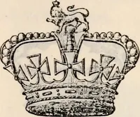 An illustration from Traité complet de la science du blason : à l'usage des bibliophiles, archéologues, amateurs d'objets d'art et de curiosité, numismates, archivistes, artistes, etc. (1880)