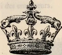 An illustration from Traité complet de la science du blason : à l'usage des bibliophiles, archéologues, amateurs d'objets d'art et de curiosité, numismates, archivistes, artistes, etc. (1880)