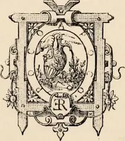 An illustration from Traité complet de la science du blason : à l'usage des bibliophiles, archéologues, amateurs d'objets d'art et de curiosité, numismates, archivistes, artistes, etc. (1880)
