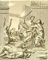 An illustration from Traité complet de la peinture (1829)