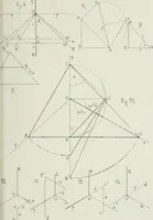 An illustration from Traité de géométrie descriptive (1880)