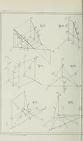 An illustration from Traité de géométrie descriptive (1880)
