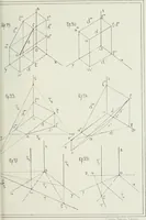 An illustration from Traité de géométrie descriptive (1880)