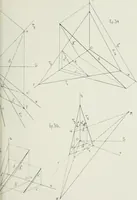 An illustration from Traité de géométrie descriptive (1880)
