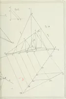 An illustration from Traité de géométrie descriptive (1880)