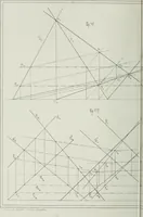An illustration from Traité de géométrie descriptive (1880)