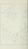 An illustration from Traité de géométrie descriptive (1880)