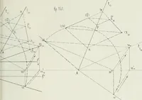 An illustration from Traité de géométrie descriptive (1880)