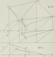 An illustration from Traité de géométrie descriptive (1880)