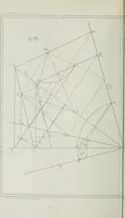 An illustration from Traité de géométrie descriptive (1880)