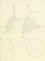 An illustration from Traité de géométrie descriptive. 3. ed., rev. et augm. de la théorie de l'intersection de deux polyèdres (1891)