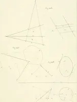 An illustration from Traité de géométrie descriptive. 3. ed., rev. et augm. de la théorie de l'intersection de deux polyèdres (1891)