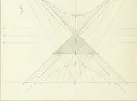 An illustration from Traité de géométrie descriptive. 3. ed., rev. et augm. de la théorie de l'intersection de deux polyèdres (1891)