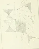 An illustration from Traité de géométrie descriptive. 3. ed., rev. et augm. de la théorie de l'intersection de deux polyèdres (1891)