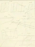 An illustration from Traité de géométrie descriptive. 3. ed., rev. et augm. de la théorie de l'intersection de deux polyèdres (1891)