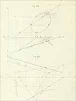 An illustration from Traité de géométrie descriptive. 3. ed., rev. et augm. de la théorie de l'intersection de deux polyèdres (1891)