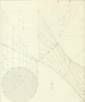An illustration from Traité de géométrie descriptive. 3. ed., rev. et augm. de la théorie de l'intersection de deux polyèdres (1891)