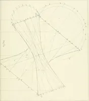 An illustration from Traité de géométrie descriptive. 3. ed., rev. et augm. de la théorie de l'intersection de deux polyèdres (1891)