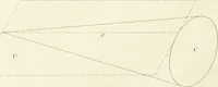An illustration from Traité de géométrie descriptive. 3. ed., rev. et augm. de la théorie de l'intersection de deux polyèdres (1891)