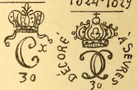 An illustration from Traité de la fabrication et de la réparation des faïences et objets d'art : avec un appendice contenant toutes les marques des faïences et porcelaines françaises (1897)