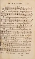 An illustration from Traité de l'harmonie vniverselle : où est contenu la musique theorique & pratique des anciens & modernes, auec les causes de ses effets : enrichie de raisons prises de la philosophie, & des mathematiques (1627)