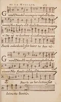 An illustration from Traité de l'harmonie vniverselle : où est contenu la musique theorique & pratique des anciens & modernes, auec les causes de ses effets : enrichie de raisons prises de la philosophie, & des mathematiques (1627)