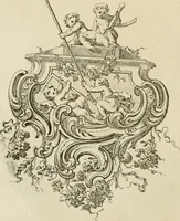 An illustration from Traité de perspective a l'usage des artistes : où l'on démontre géométriquement toutes les pratiques de cette science, & où l'on enseigne, selon la méthode de M. le Clerc, à mettre toutes sortes d'objets en perspective, leur reverbération dans l'eau, & leurs ombres, tant au soleil qu'au flambeau (1750)