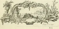 An illustration from Traité de perspective a l'usage des artistes : où l'on démontre géométriquement toutes les pratiques de cette science, & où l'on enseigne, selon la méthode de M. le Clerc, à mettre toutes sortes d'objets en perspective, leur reverbération dans l'eau, & leurs ombres, tant au soleil qu'au flambeau (1750)