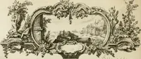 An illustration from Traité de perspective a l'usage des artistes : où l'on démontre géométriquement toutes les pratiques de cette science, & où l'on enseigne, selon la méthode de M. le Clerc, à mettre toutes sortes d'objets en perspective, leur reverbération dans l'eau, & leurs ombres, tant au soleil qu'au flambeau (1750)