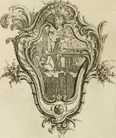 An illustration from Traité de perspective a l'usage des artistes : où l'on démontre géométriquement toutes les pratiques de cette science, & où l'on enseigne, selon la méthode de M. le Clerc, à mettre toutes sortes d'objets en perspective, leur reverbération dans l'eau, & leurs ombres, tant au soleil qu'au flambeau (1750)