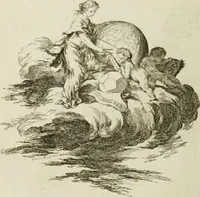 An illustration from Traité de perspective a l'usage des artistes : où l'on démontre géométriquement toutes les pratiques de cette science, & où l'on enseigne, selon la méthode de M. le Clerc, à mettre toutes sortes d'objets en perspective, leur reverbération dans l'eau, & leurs ombres, tant au soleil qu'au flambeau (1750)