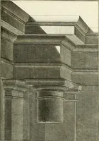 An illustration from Traité de perspective a l'usage des artistes : où l'on démontre géométriquement toutes les pratiques de cette science, & où l'on enseigne, selon la méthode de M. le Clerc, à mettre toutes sortes d'objets en perspective, leur reverbération dans l'eau, & leurs ombres, tant au soleil qu'au flambeau (1750)