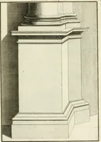 An illustration from Traité de perspective a l'usage des artistes : où l'on démontre géométriquement toutes les pratiques de cette science, & où l'on enseigne, selon la méthode de M. le Clerc, à mettre toutes sortes d'objets en perspective, leur reverbération dans l'eau, & leurs ombres, tant au soleil qu'au flambeau (1750)