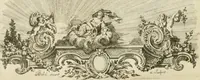 An illustration from Traité de perspective a l'usage des artistes : où l'on démontre géométriquement toutes les pratiques de cette science, & où l'on enseigne, selon la méthode de M. le Clerc, à mettre toutes sortes d'objets en perspective, leur reverbération dans l'eau, & leurs ombres, tant au soleil qu'au flambeau (1750)