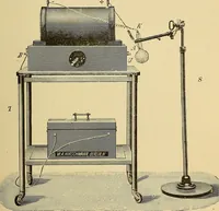 An illustration from Traité de radiographie médicale et scientifique : cours libre professé a l'écolepratique de la Faculté de Médecine de Paris, deuxième semestre de 1896-1897 (1897)