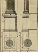An illustration from Traité des pratiques geometrales et perspectives : enseignées dans l'Academie royale de la peinture et sculpture (1665)