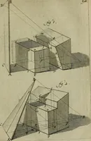 An illustration from Traité des pratiques geometrales et perspectives : enseignées dans l'Academie royale de la peinture et sculpture (1665)