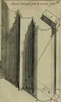 An illustration from Traité des pratiques geometrales et perspectives : enseignées dans l'Academie royale de la peinture et sculpture (1665)