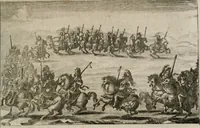 An illustration from Traité des tournois, joustes, carrousels, et autres spectacles publics (1669)